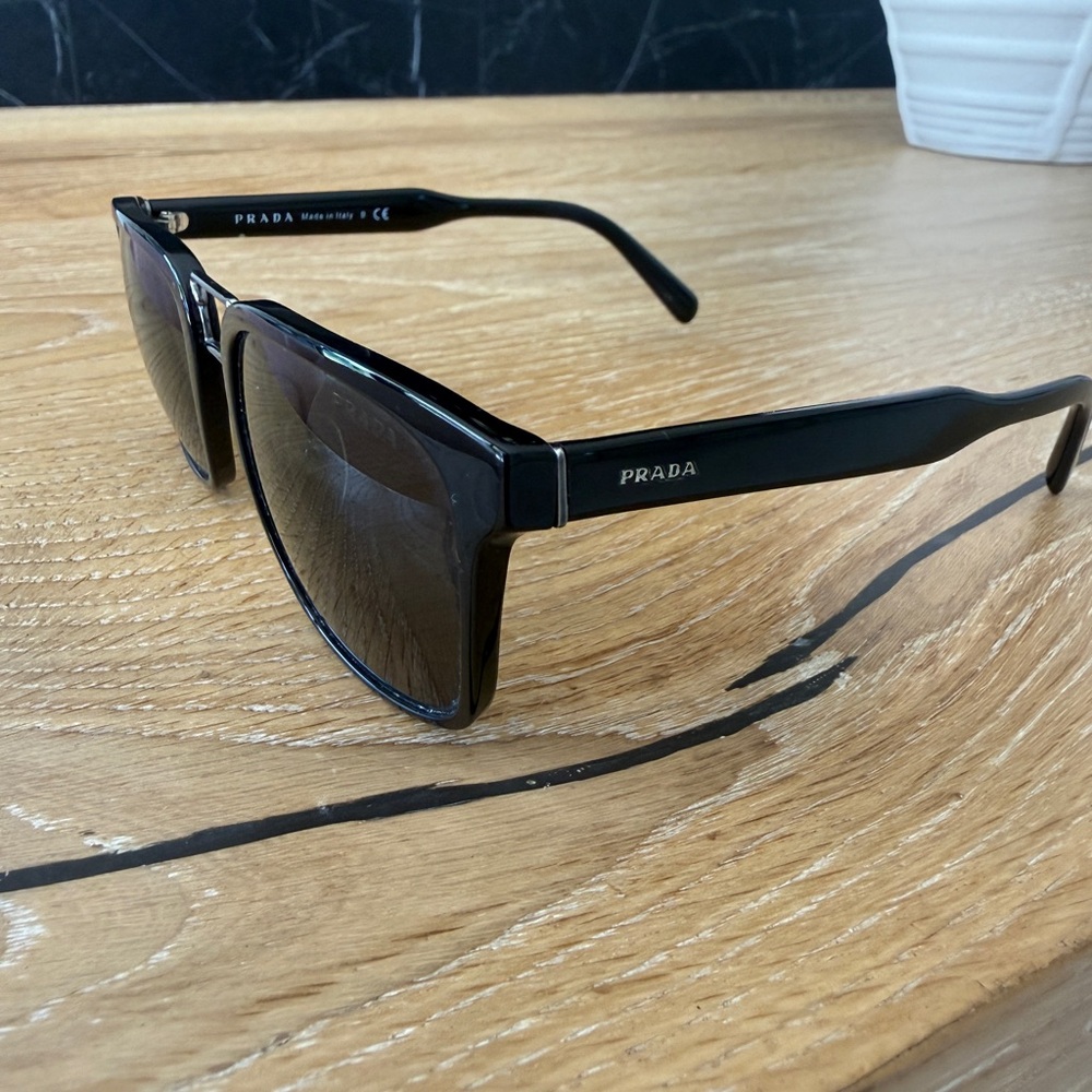 Prada Men's Black Sunglasses